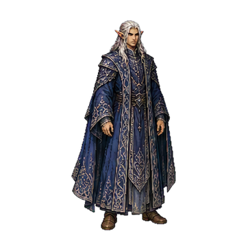 Pixel-art elf Wizard avatar created with Natural Zero